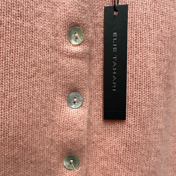 Elie Tahari 100% cashmere cardigan NWT - Picture 3 of 6